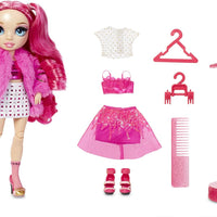 RAINBOW HIGH -  STELLA MONROE - FUCHSIA (HOT PINK) Fashion Doll with 2 Complete Mix & Match outfits