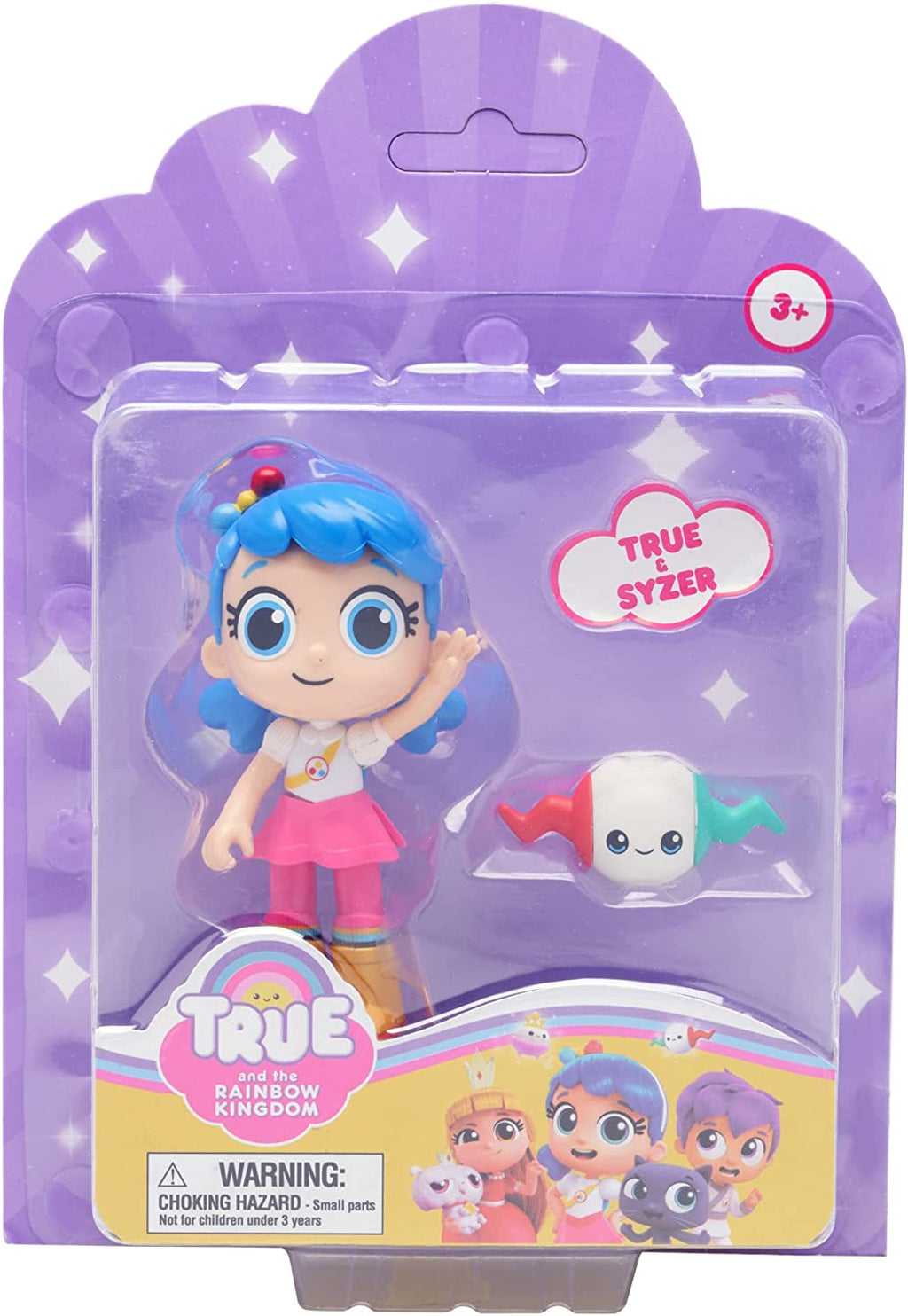 True and The Rainbow Kingdom - True & Syzer - 4" Articulated Figure with 1 Wish