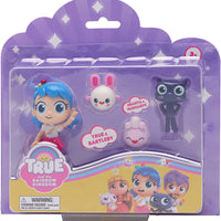 True and The Rainbow Kingdom - True, Bartleby, Hearya & Hushabye - 2 Figures Plus 2 Wishes