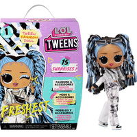 L.O.L LOL Surprise - TWEENS - SET OF 4 Freshest , Hoops Cutie , Chery BB, Fancy Gurl each with 15 surprises