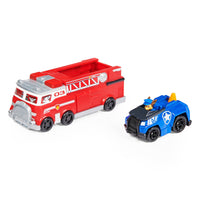 Paw Patrol TRUE METAL Ultimate Firetruck with 1:55 scale Chase Rescue Vehicle