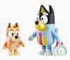 BLUEY - Work Bandit (DAD) & Bingo - 2pk figurines - on clearance