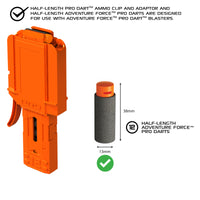 DART ZONE - (adventure force ) Tactical Strike Pro Blaster Ammo clip refill PACK