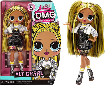 L.O.L LOL Surprise - OMG  - ALT GRRL in Opened Faced Packaging - Fashion Doll