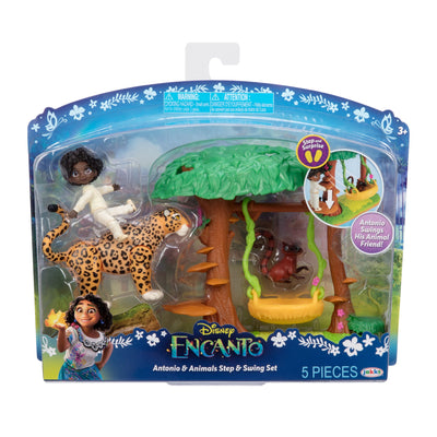 Disney - ENCANTO Antonio's Step & Swing Small Doll Playset, includes 3 accessories - on clearance