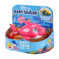 Robo Alive - BABY SHARK - Mommy shark PINK Sing & Swim Bath Toy