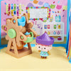 Gabby's Dollhouse -  Baby Box Craft-A-Riffic Room with Baby Box Cat Figure, Accessories, Furniture and Dollhouse Deliveries