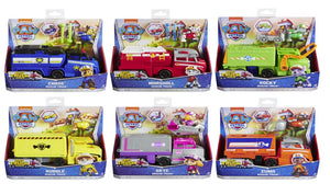 Paw Patrol -  BIG TRUCK PUPS - Set of 6 - Vehicles & pups (Skye , Rocky , Rubble , Marshall , Chase , Zuma)