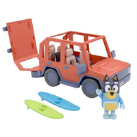 BLUEY - Heeler 4WD FAMILY VEHICLE PLAYSET- Includes Bandit - on clearance