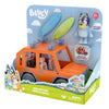 BLUEY - Heeler 4WD FAMILY VEHICLE PLAYSET- Includes Bandit - on clearance