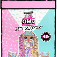 L.O.L LOL Surprise  - OMG Candylicious Family Bundle with OMG doll, 2 toys, pet and lil sister with 45+ surprises