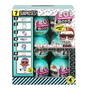 L.O.L LOL Surprise - Boys Series 4 - FULL CASE of 12 dolls - on clearance