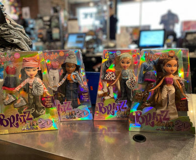 Bratz Dolls - 2021 original dolls - JADE , CLOE , SASHA , YASMIN set of 4 - 20th Anniversary re-release