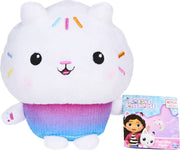 Gabby's Dollhouse - 7-inch (17.5cm) Cakey Cat Purr-ific Plush Toy - Genuine Licensed plush