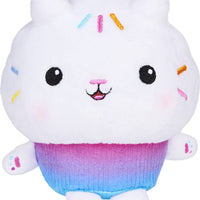 Gabby's Dollhouse - 7-inch (17.5cm) Cakey Cat Purr-ific Plush Toy - Genuine Licensed plush