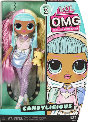 L.O.L LOL Surprise - OMG  - CANDYLICIOUS in Opened Faced Packaging - Fashion Doll