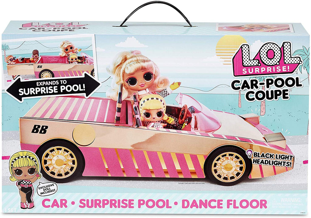 L.O.L LOL Surprise - LIGHTS - CAR - Pool Coupe with exclusive Doll