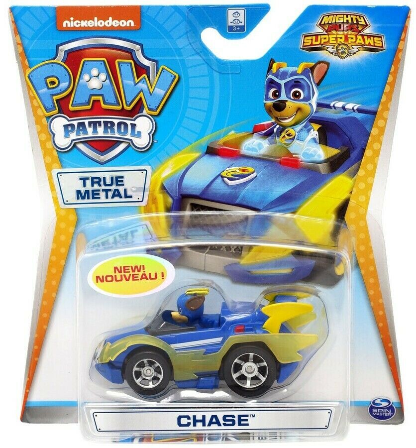 Paw Patrol  - MIGHTY PUPS Chase truck diecast car 1:55 scale