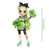RAINBOW HIGH -  CHEER JADE HUNTER - Green Fashion Doll with Pom Poms, Cheerleader Doll