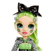 RAINBOW HIGH -  CHEER JADE HUNTER - Green Fashion Doll with Pom Poms, Cheerleader Doll