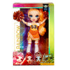 RAINBOW HIGH -  CHEER POPPY ROWAN - Orange Fashion Doll with Pom Poms, Cheerleader Doll