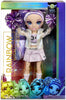 RAINBOW HIGH -  CHEER Violet Willow - Purple Fashion Doll with Pom Poms, Cheerleader Doll