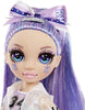 RAINBOW HIGH -  CHEER Violet Willow - Purple Fashion Doll with Pom Poms, Cheerleader Doll
