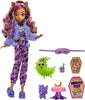 Monster High - Creepover Party - Clawdeen Wolf Doll with Pet Cat Crescent