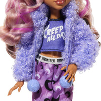 Monster High - Creepover Party - Clawdeen Wolf Doll with Pet Cat Crescent