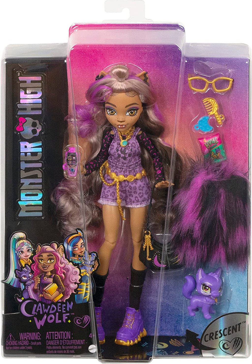 Monster High - G3 - CLAWDEEN WOLF Fashion Doll