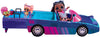 L.O.L LOL Surprise Dance Machine Car with Exclusive Doll, Surprise Pool, Dance Floor and Magic Black Light