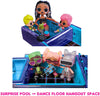 L.O.L LOL Surprise Dance Machine Car with Exclusive Doll, Surprise Pool, Dance Floor and Magic Black Light