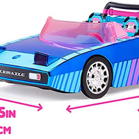 L.O.L LOL Surprise Dance Machine Car with Exclusive Doll, Surprise Pool, Dance Floor and Magic Black Light