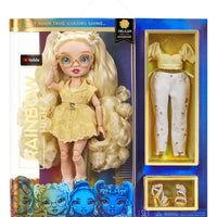 RAINBOW HIGH -  DELILAH FIELDS - SERIES 4 - Rainbow Fashion Doll with 2 Complete Mix & Match outfits