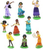 Disney - ENCANTO - Deluxe Figure Play Set set of 9 sculpted figures.