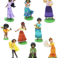 Disney - ENCANTO - Deluxe Figure Play Set set of 9 sculpted figures.