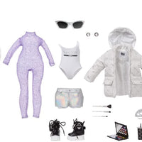 SHADOW HIGH - DIA Mante - Purple Fashion Doll. Fashionable Outfit & 10+ colorful Play Accessories