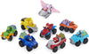 Paw Patrol -  Dino Rescue - 8 pack of True Metal Dino Rescue vehicles including RYDER and REX