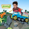 Paw Patrol - Dino Rescue - Dino Patroller Motorized Team Vehicle with Exclusive Chase and T. Rex Figures