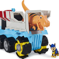 Paw Patrol - Dino Rescue - Dino Patroller Motorized Team Vehicle with Exclusive Chase and T. Rex Figures