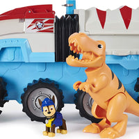 Paw Patrol - Dino Rescue - Dino Patroller Motorized Team Vehicle with Exclusive Chase and T. Rex Figures