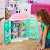 Gabby's Dollhouse - 15-Piece Purrfect Dollhouse with Sounds