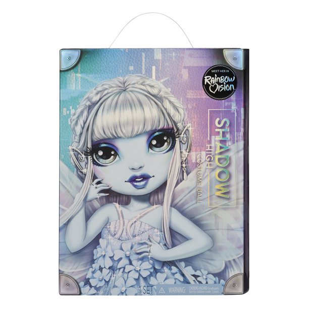 RAINBOW HIGH -  COSTUME BALL Shadow High – Eliza McFee (Light Blue) Fashion Doll. 11 inch Fairy themed Costume and Accessories