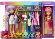 RAINBOW HIGH - FASHION STUDIO + Exclusive Doll with Rainbow of fashions (clothes and assessories) 300+ looks