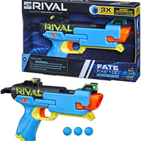 Nerf Rival -  Fate XXII-100 Blaster, Most Accurate Rival System, Adjustable Rear Sight, Breech Load, Includes 3 Rival Accu-Rounds
