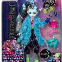 Monster High - Creepover Party - Frankie Stein Doll with Pet Dog Watzie