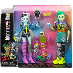 Monster High - G3 - Deuce + Frankie Coffee Break Dolls TWIN PACK