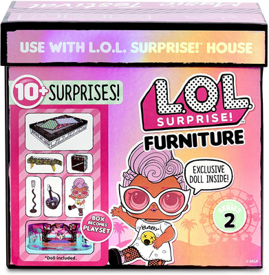 L.O.L LOL Surprise - Furniture series 2 - GRUNGE GRRRL & 10+ surprises - on clearance