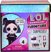L.O.L LOL Surprise - Furniture series 4 - Cozy Zone with Dusk Doll & 10+ surprises