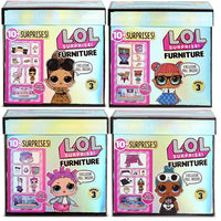 L.O.L LOL Surprise - Furniture series 3 - Complete set of 4